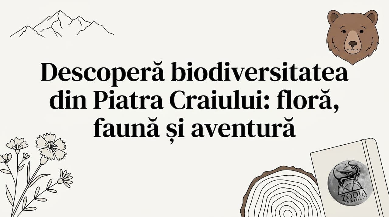 Descoperă biodiversitatea din Piatra Craiului: floră, faună și aventură