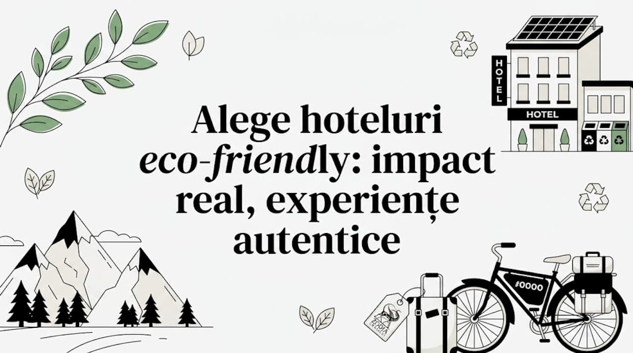 Alege hoteluri eco-friendly: impact real, experiențe autentice