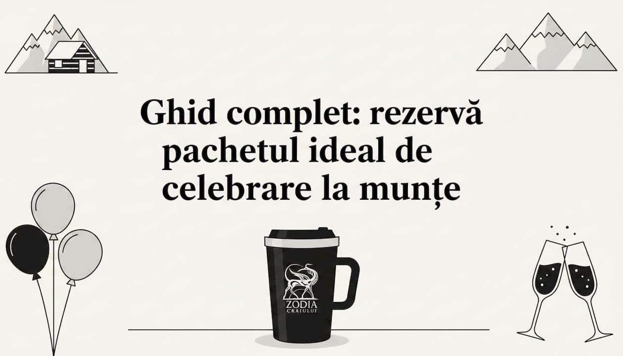 Ghid complet: rezervă pachetul ideal de celebrare la munte