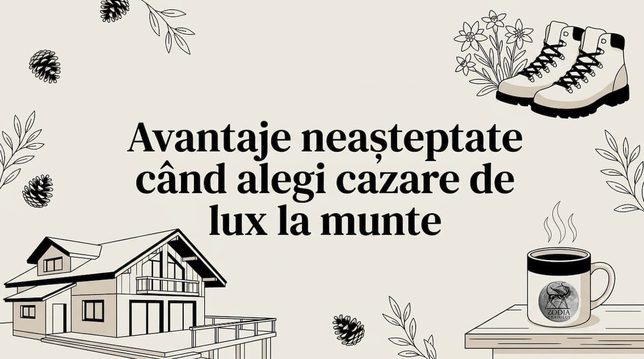 Avantaje neașteptate când alegi cazare de lux la munte
