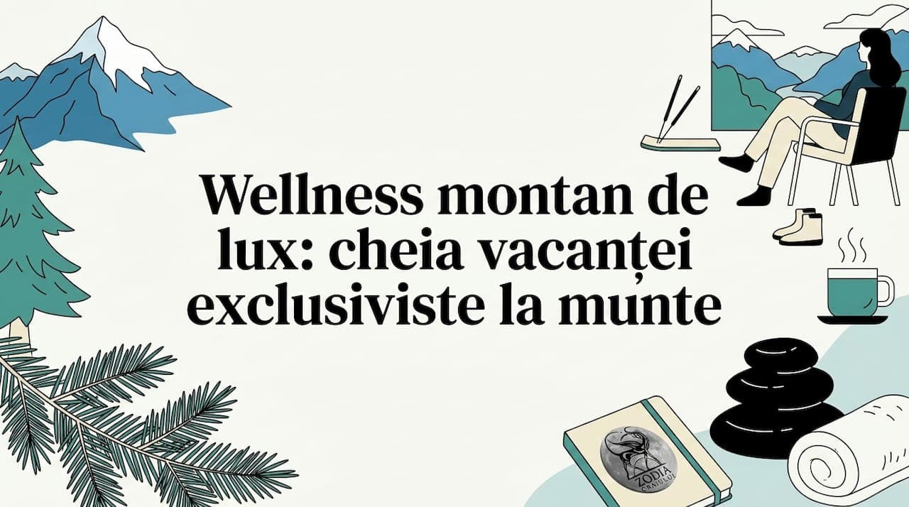 Wellness montan de lux: cheia vacanței exclusiviste la munte