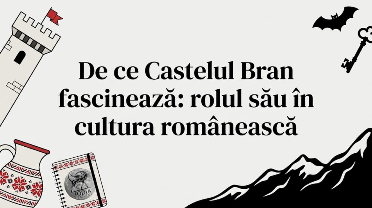 De ce Castelul Bran fascinează: rolul său în cultura românească