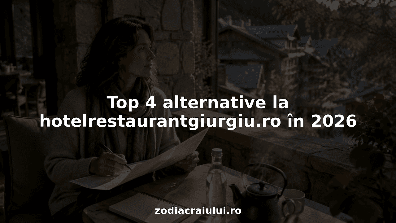 Top 4 alternative la hotelrestaurantgiurgiu.ro în 2026