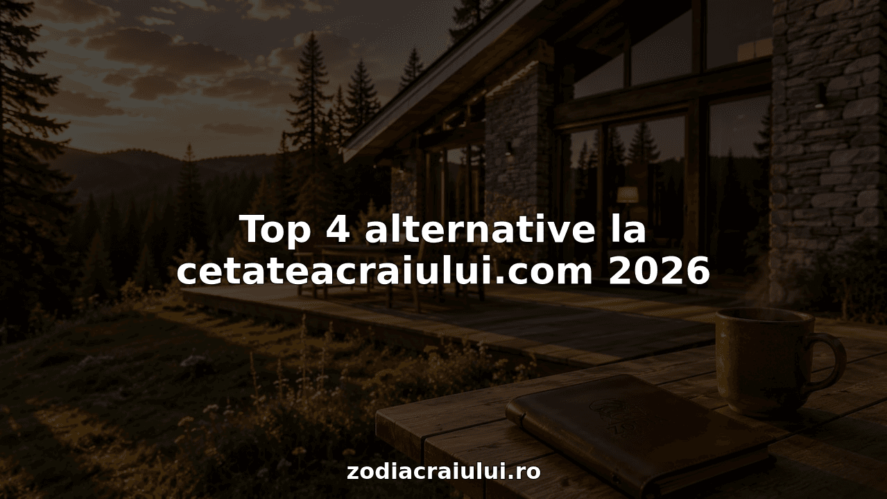 Top 4 alternative la cetateacraiului.com 2026