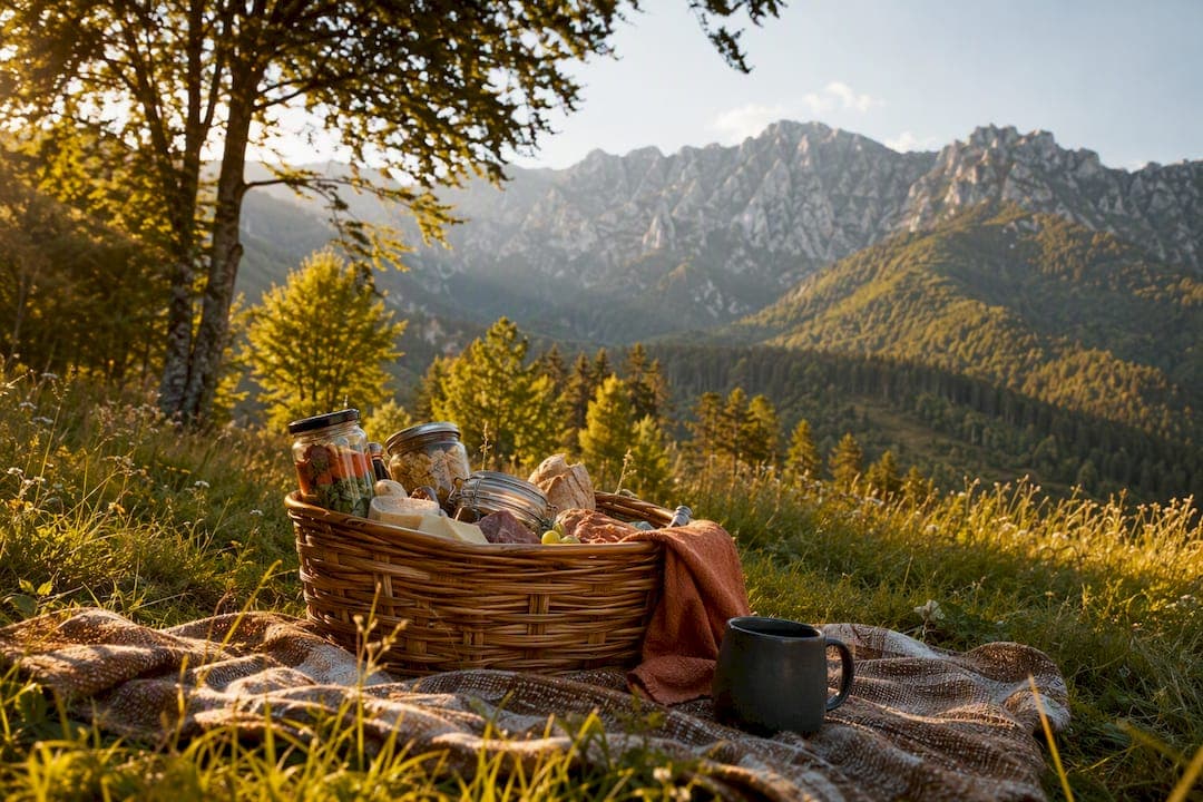 Picnic la munte idei: unde mergi și ce pui în coș
